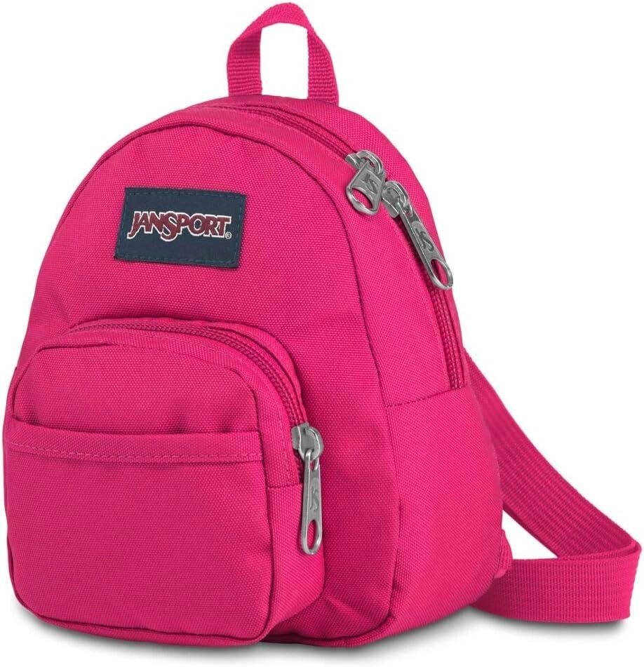 Маленький рюкзак молодіжний Jansport Half Pint JS00TDH669J 10L Малиновий від компанії інтернет-магазин "БИТПРОМТОРГ" - фото 1