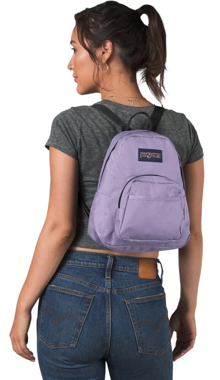 Маленький жіночий рюкзак Jansport Half Pint 10L Ліловий від компанії інтернет-магазин "БИТПРОМТОРГ" - фото 1