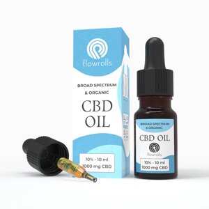 Олія КБД CBD oil 1000 mg Flowrolls Medic Польща