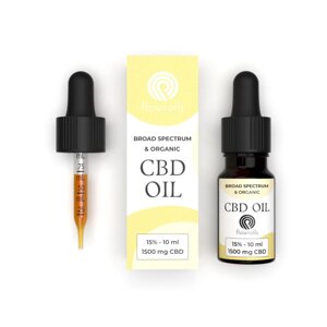 Олія КБД CBD oil 1500мг Flowrolls Broad Spectrum Medic Польща