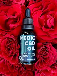 Олія КБД Medic CBD 5% 1500мг 30мл full spectrum Польща