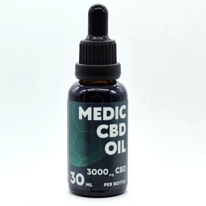 Олія КБД Medic-CBD oil 10% 30мл Full Spectrum Польща