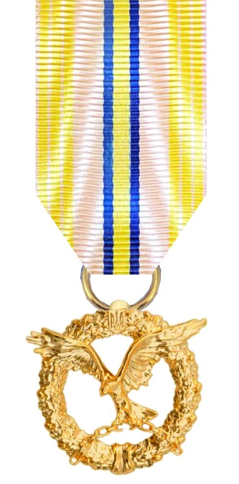 Медаль з посвідченням Collection За незламність духу 34х40х2,5 мм Золотистий (hub_owcasf) від компанії інтернет-магазин "БИТПРОМТОРГ" - фото 1