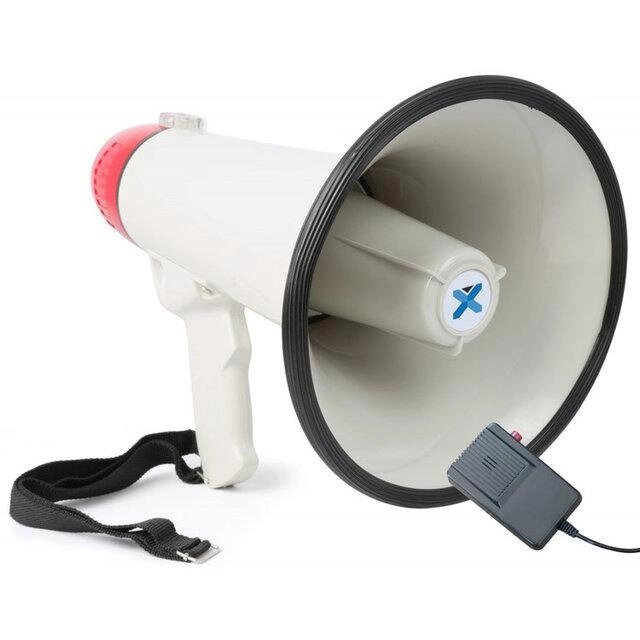 Мегафон рупор гучномовець Yaochen HW 20B Білий з червоним (006211) від компанії інтернет-магазин "БИТПРОМТОРГ" - фото 1