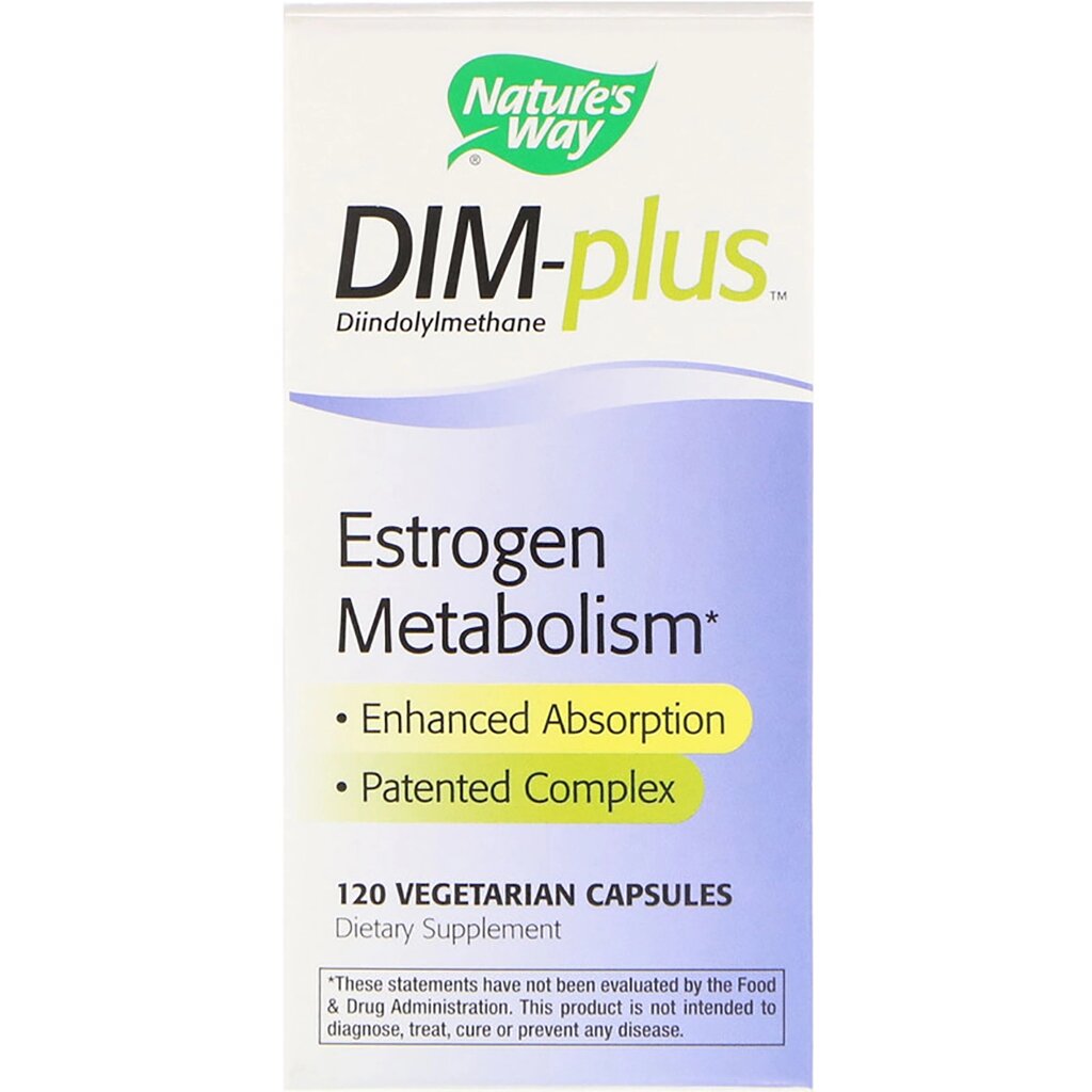 Метаболізм Естрогенів, DIM-plus, Estrogen Metabolism, Nature's Way, 120 капсул від компанії інтернет-магазин "БИТПРОМТОРГ" - фото 1