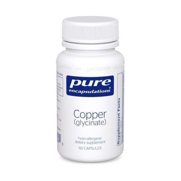 Мідь Copper Pure Encapsulations 60 капсул (21430) від компанії інтернет-магазин "БИТПРОМТОРГ" - фото 1