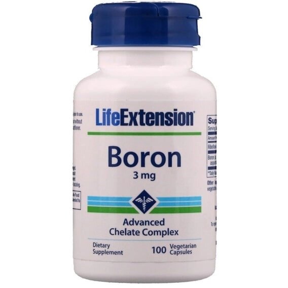 Мікроелемент Бор Life Extension Boron 3 mg 100 Caps LEX-16611 від компанії інтернет-магазин "БИТПРОМТОРГ" - фото 1