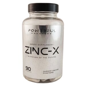 Мікроелемент Цинк для спорту Powerful Progress Zinc 30 mg 90 Caps