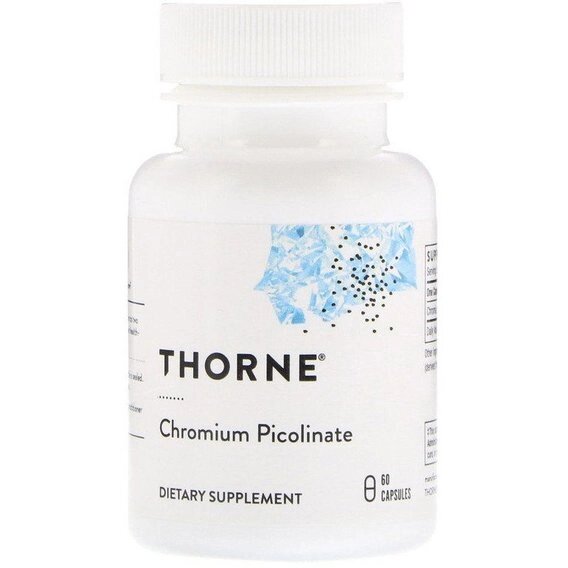 Мікроелемент Хром Thorne Research Chromium Picolinate 60 Caps від компанії інтернет-магазин "БИТПРОМТОРГ" - фото 1