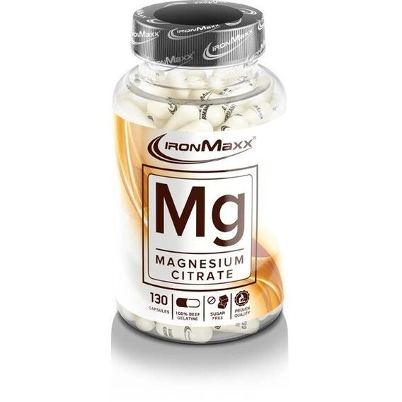 Мікроелемент Магній для спорту IronMaxx Mg-Magnesium mg 130 Caps від компанії інтернет-магазин "БИТПРОМТОРГ" - фото 1