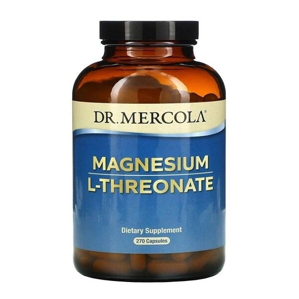 Мікроелемент Магній Dr. Mercola Magnesium L-Threonate 270 Caps від компанії інтернет-магазин "БИТПРОМТОРГ" - фото 1