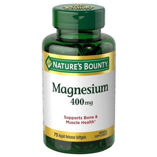 Мікроелемент Магній Nature's Bounty Magnesium 400 mg 75 Caps від компанії інтернет-магазин "БИТПРОМТОРГ" - фото 1