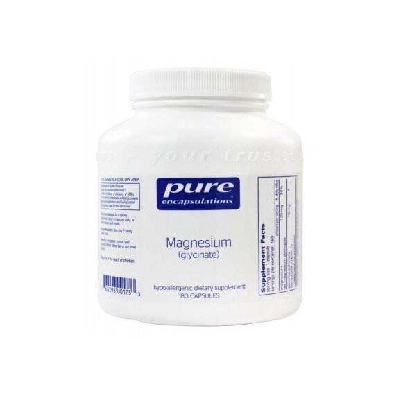 Мікроелемент Магній Pure Encapsulations Magnesium (glycinate) 120 mg 180 Caps PE-00175 від компанії інтернет-магазин "БИТПРОМТОРГ" - фото 1