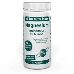 Мікроелемент Магній The Nutri Store Magnesium 400 mg 120 Caps ФР-00000163