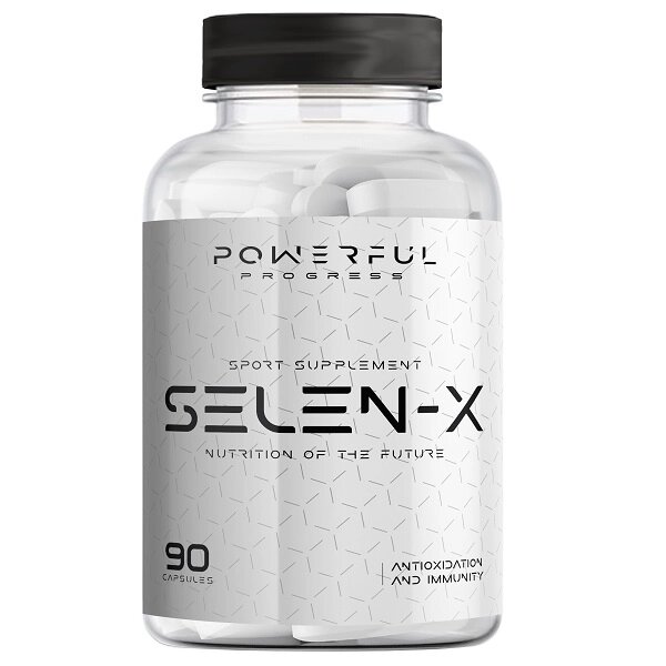 Мікроелемент Селен для спорту Powerful Progress Selen-X 200 mcg 90 Caps від компанії інтернет-магазин "БИТПРОМТОРГ" - фото 1