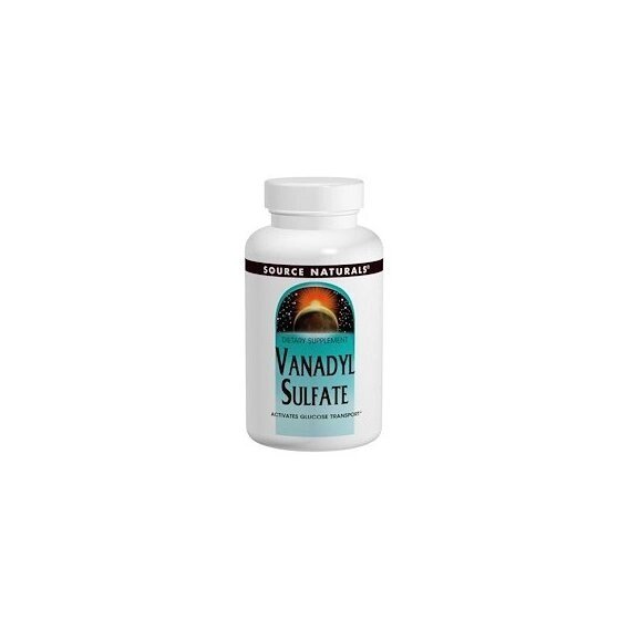 Мікроелемент Ванаділ Source Naturals Vanadyl Sulfate 10 mg 100 Tabs від компанії інтернет-магазин "БИТПРОМТОРГ" - фото 1