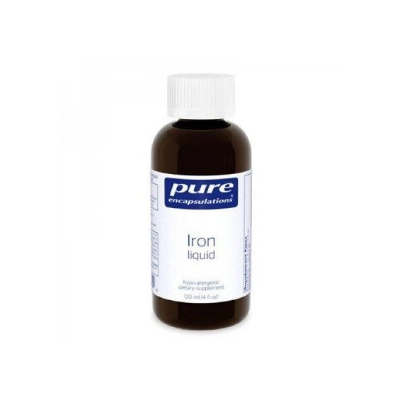 Мікроелемент Залізо Pure Encapsulations Iron liquid 120 ml PE-01379 від компанії інтернет-магазин "БИТПРОМТОРГ" - фото 1