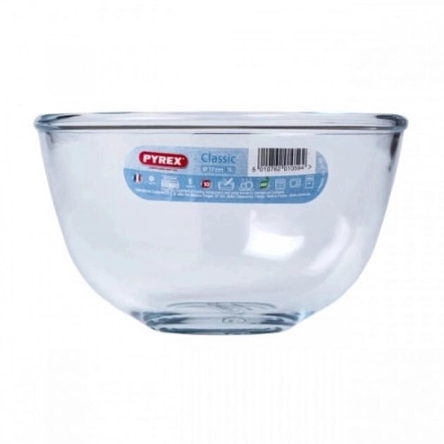 Миска скляна кругла 0,7 л 15 см Pyrex Classic 178B000 від компанії інтернет-магазин "БИТПРОМТОРГ" - фото 1