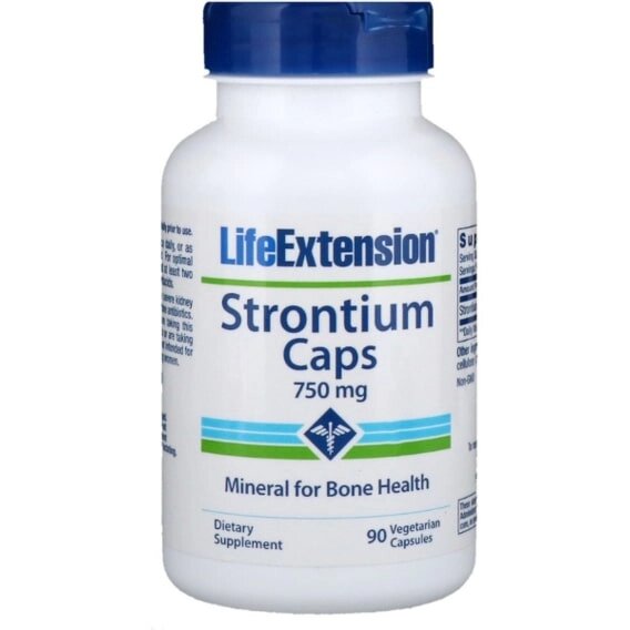 Мультимінеральний комплекс Life Extension Strontium Caps Mineral for Bone Health 750 mg 90 Caps LEX-14769 від компанії інтернет-магазин "БИТПРОМТОРГ" - фото 1