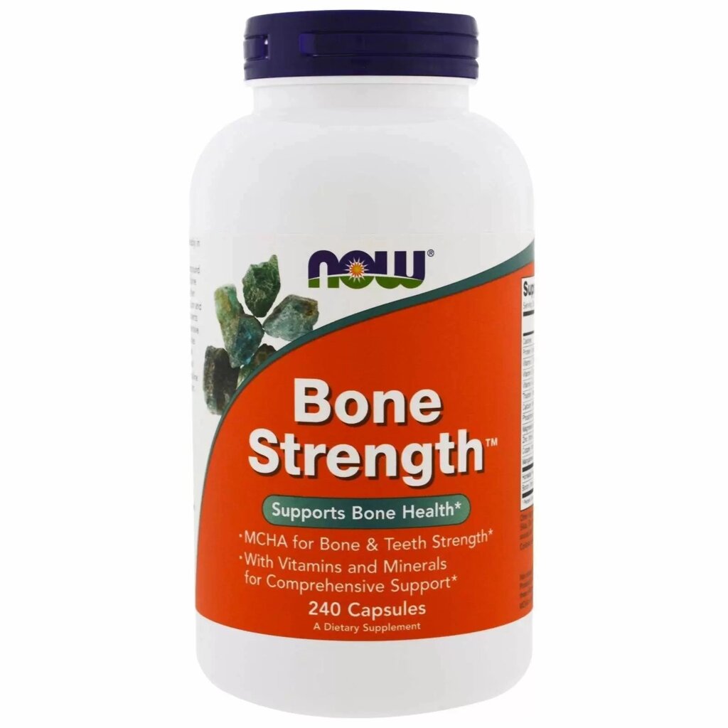 Мультимінеральний комплекс NOW Foods Bone Strength 240 Caps від компанії інтернет-магазин "БИТПРОМТОРГ" - фото 1