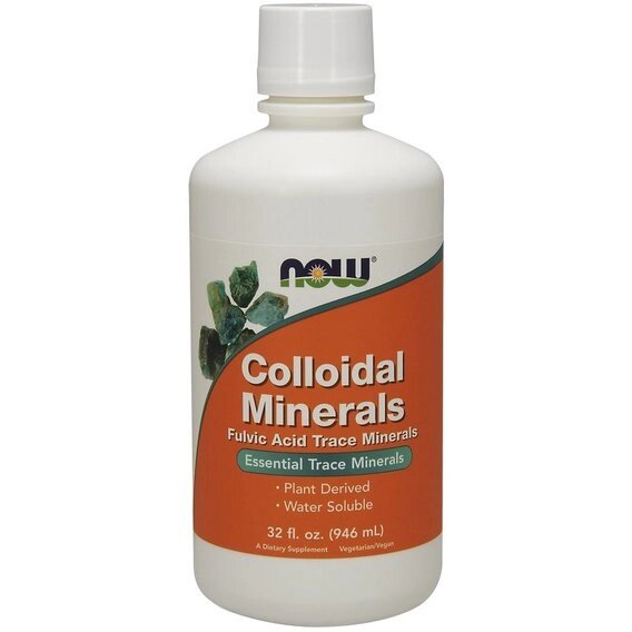 Мультимінеральний комплекс NOW Foods Colloidal Minerals Liquid 946 ml /32 servings/ Pure від компанії інтернет-магазин "БИТПРОМТОРГ" - фото 1