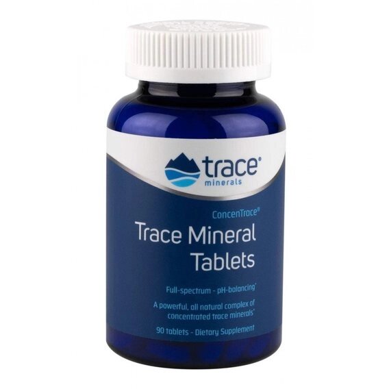 Мультимінеральний комплекс Trace Minerals ConcenTrace, Trace Mineral Tablets 90 Tabs TMR-00105 від компанії інтернет-магазин "БИТПРОМТОРГ" - фото 1