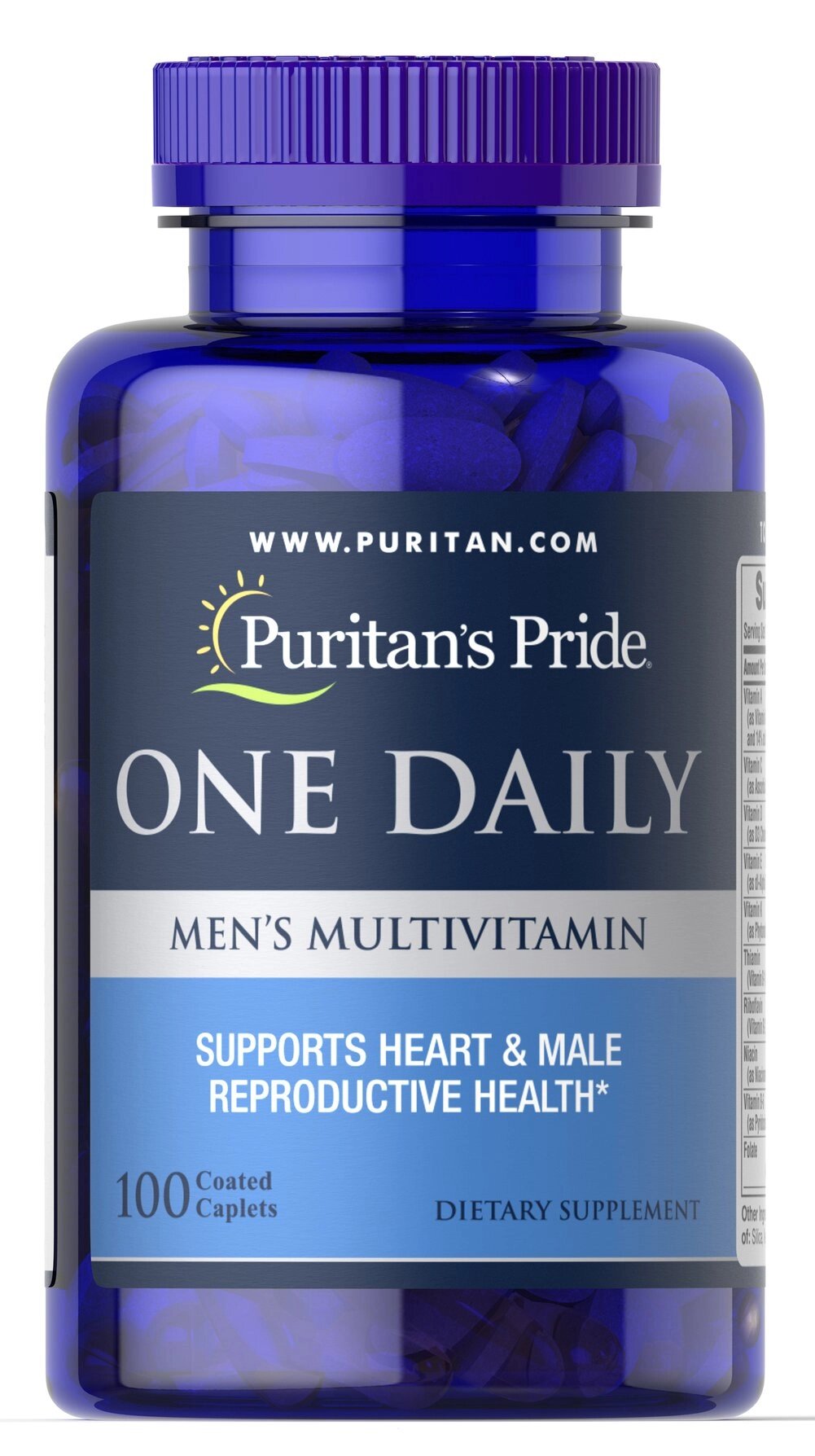 Мультивітаміни для чоловіків Puritans Pride Mens Multivitamin 100 капсул (32065) від компанії інтернет-магазин "БИТПРОМТОРГ" - фото 1