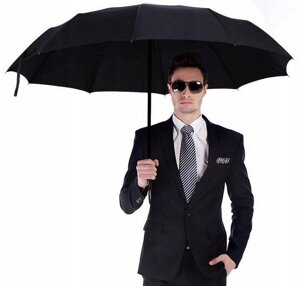 Чоловіча парасолька автомат Malatec чорний