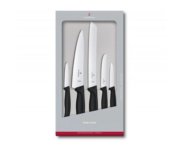 Набір із 5 предметів Victorinox Swiss Classic Kitchen Set у подарунковій упаковці (6.7133.5G) від компанії інтернет-магазин "БИТПРОМТОРГ" - фото 1