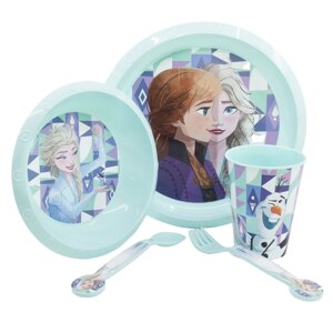 Набір посуду дитячий 5 предметів Stor Frozen (74215)