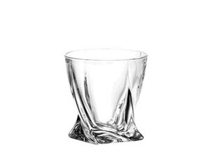 Набір склянок для віскі 2шт 340мл Quadro (b2k936-99A44) ТМ BOHEMIA