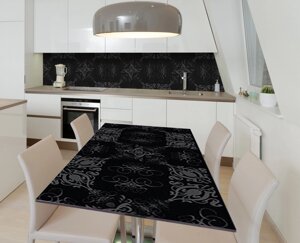 Наліпка 3Д виниловая на стол Zatarga «Арабский оникс» 600х1200 мм для домов, квартир, столов, кофейн, кафе