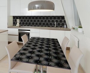 Наліпка 3Д виниловая на стол Zatarga «Ночь в Марселе» 600х1200 мм для домов, квартир, столов, кофейн, кафе
