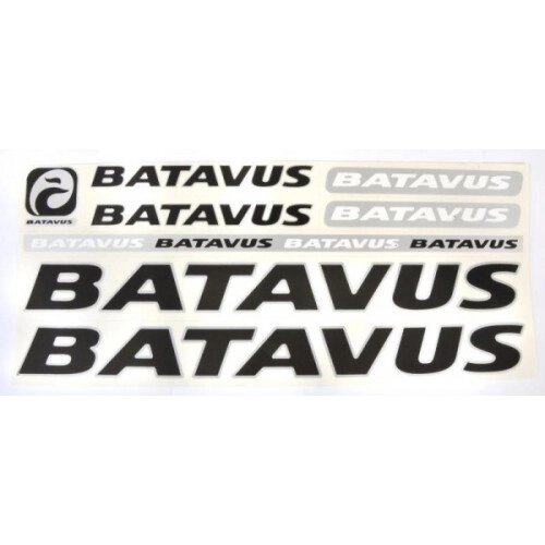 Наклейка Batavus на раму велосипеда Чорний (NAK038) від компанії інтернет-магазин "БИТПРОМТОРГ" - фото 1