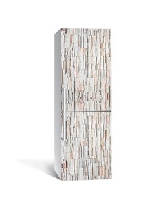Наліпка на холодильник Zatarga «Декоративний цеглинка» 600х1800 мм вінілова 3Д Наліпка декор на кухню