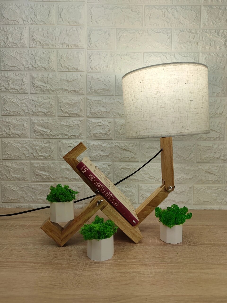 Настільна лампа-чоловічок SW-00000271 від компанії інтернет-магазин "БИТПРОМТОРГ" - фото 1