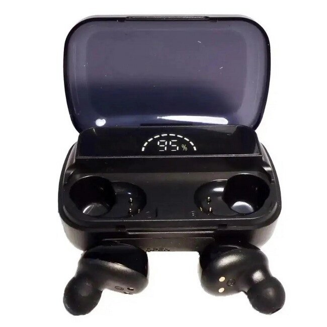 Навушники бездротові блютуз Bluetooth MDR TWS M10 8280 Black від компанії інтернет-магазин "БИТПРОМТОРГ" - фото 1