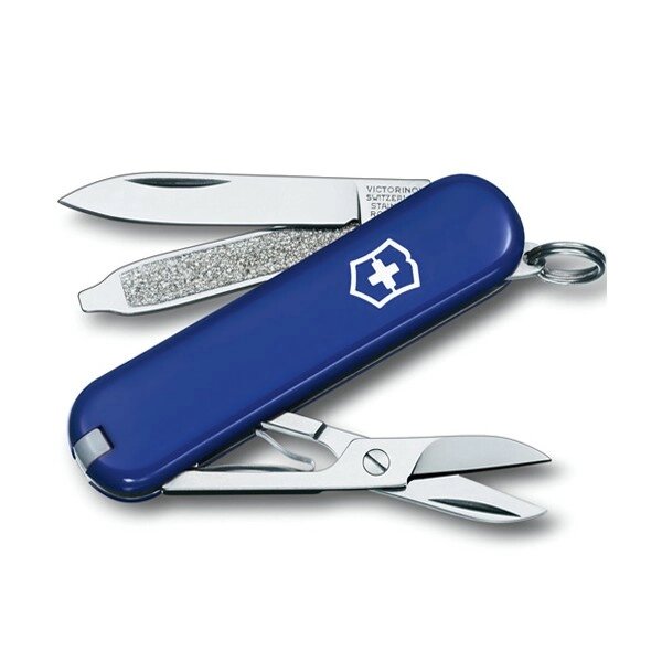 Ніж Victorinox Classic SD 0.6223 Синій (Vx06223.2) від компанії інтернет-магазин "БИТПРОМТОРГ" - фото 1