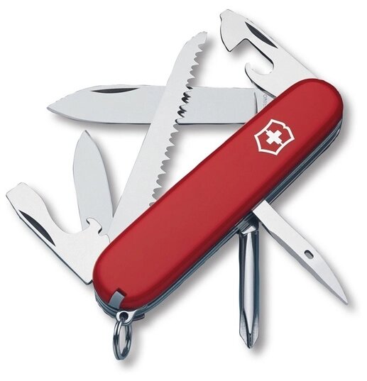 Ніж Victorinox Hiker 1.4613 Червоний (Vx14613) від компанії інтернет-магазин "БИТПРОМТОРГ" - фото 1