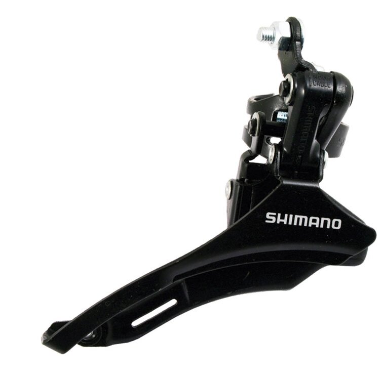 Передній перемикач Shimano FD-TZ30 нижня тяга 28.6мм Чорний (FD-TZ30-down1) від компанії інтернет-магазин "БИТПРОМТОРГ" - фото 1