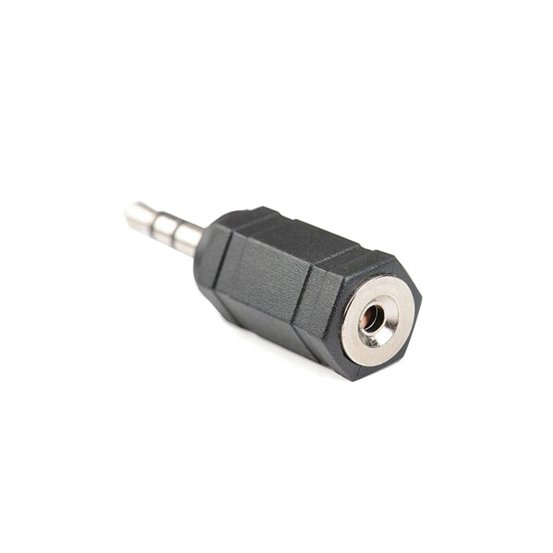 Перехідник аудіо Lucom Jack 2.5mm 3pin-3.5mm 3pin F/M адаптер Stereo Plastic чорний (62.09.8040) від компанії інтернет-магазин "БИТПРОМТОРГ" - фото 1