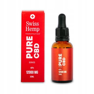 Масло КБД CBD oil 40% Swiss Hemp 12000mg в Дніпропетровській області от компании интернет-магазин "БЫТПРОМТОРГ"