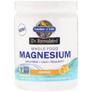 Мікроелемент магній Garden of Life Dr. Formulated Whole Food Magnesium Powder 197 g /14 servings/ Orange в Дніпропетровській області от компании интернет-магазин "БЫТПРОМТОРГ"