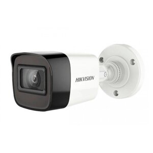 HD-TVI відеокамера 5 Мп Hikvision DS-2CE16H0T-ITFS (3.6mm) із вбудованим мікрофоном для системи відеоспостереження