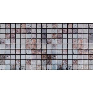 Декоративна ПВХ панель мозаїка під бежевий мармур 960х480х4мм (1182) SW-00001433