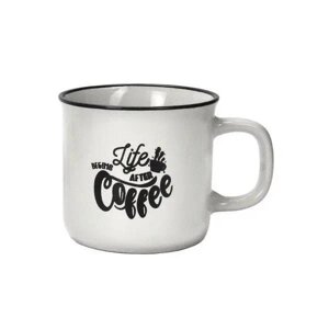 Чашка керамічна 340 мл Life after Coffee Limited Edition S938-09590 в Дніпропетровській області от компании интернет-магазин "БЫТПРОМТОРГ"