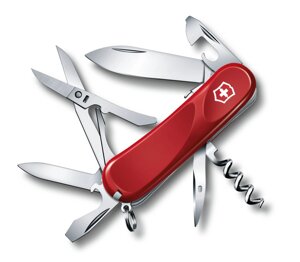 Швейцарський ніж Victorinox Evolution S14 85 мм 14 функцій Червоний (2.3903. SE)