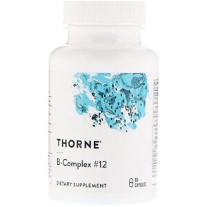 У комплекс Thorne Research B-Complex #12 60 Caps