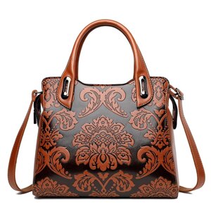 Сумка жіноча Italian Bags Візери 25х30х13,5 см Коричневий (id_1432) в Дніпропетровській області от компании интернет-магазин "БЫТПРОМТОРГ"