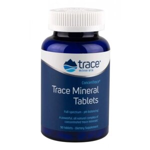 Мультимінеральний комплекс Trace Minerals ConcenTrace, Trace Mineral Tablets 90 Tabs TMR-00105 в Дніпропетровській області от компании интернет-магазин "БЫТПРОМТОРГ"